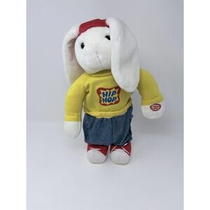 VINTAGE 2002 Avon Hip Hop Harry Dancing Singing Plush 15 Bunny Rabbit RARE